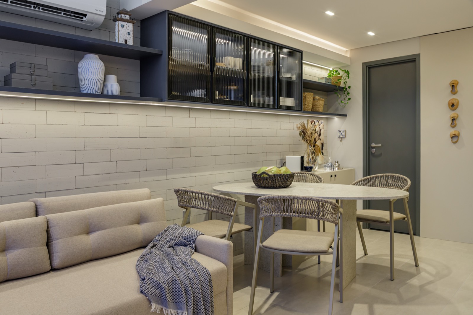 Sala de estar — arquitetura de interiores por Renata Dantas